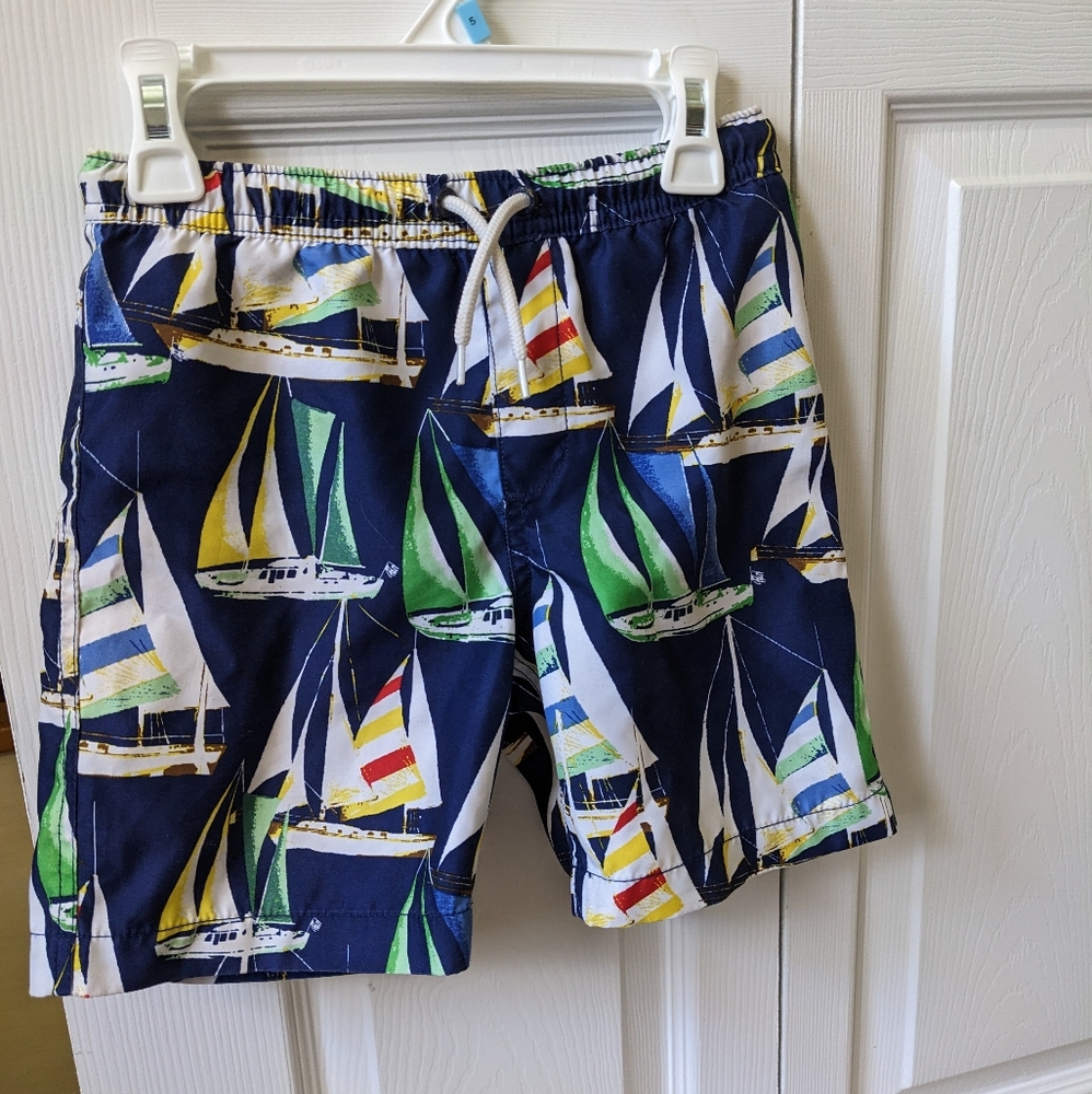Lands End boys bathing suit, size7